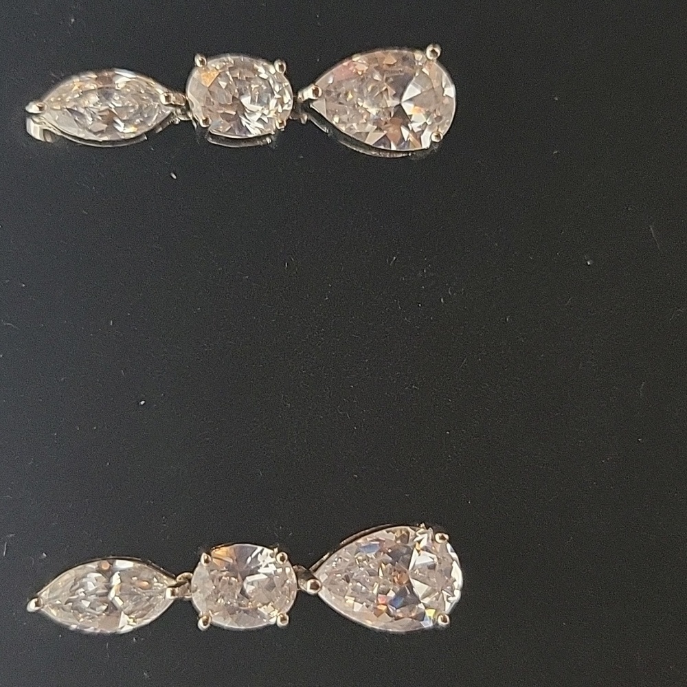 4/$20 Silver fashion earrings